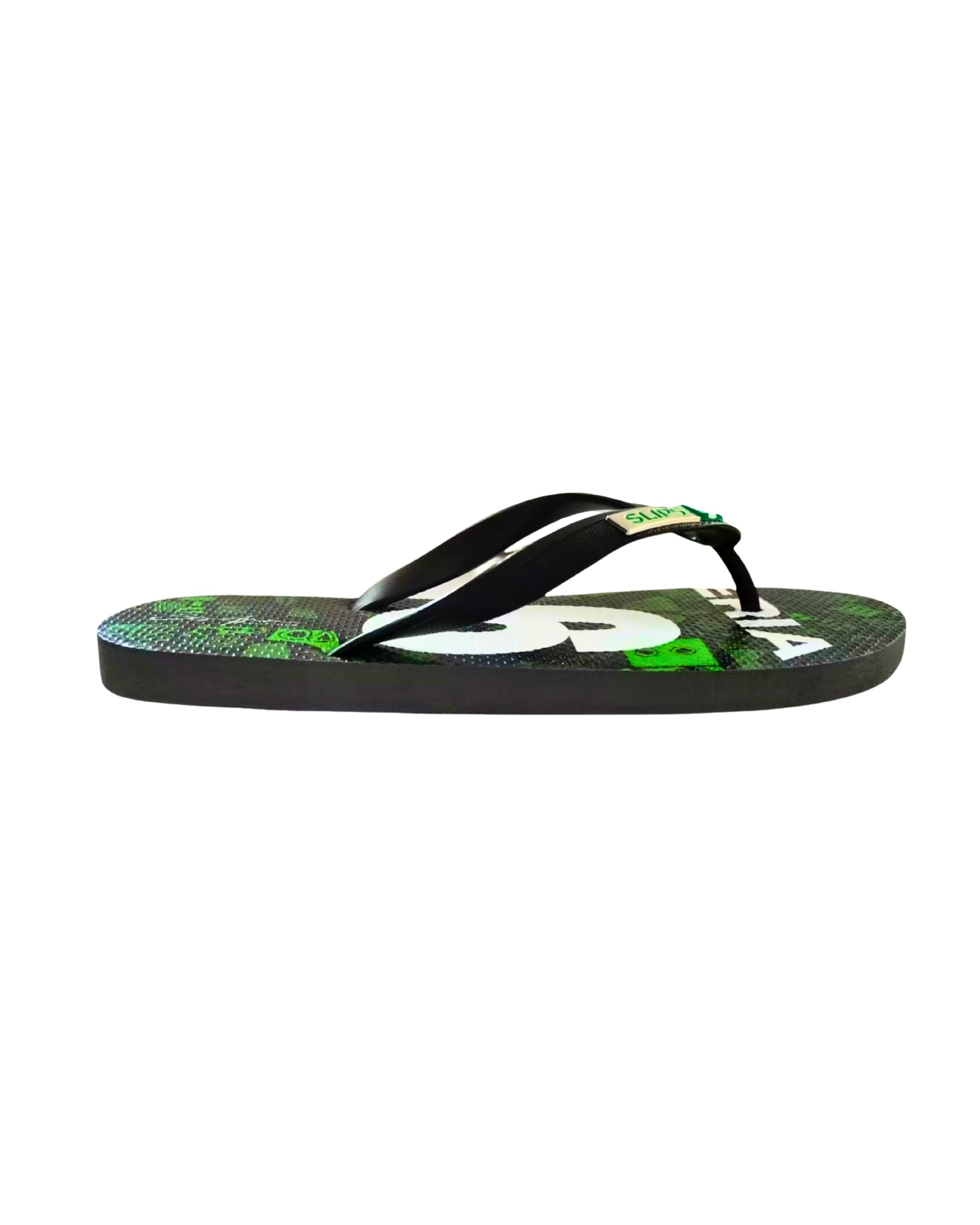 Naija 36 flip flops – Nigeria-inspired graphic footbed detail