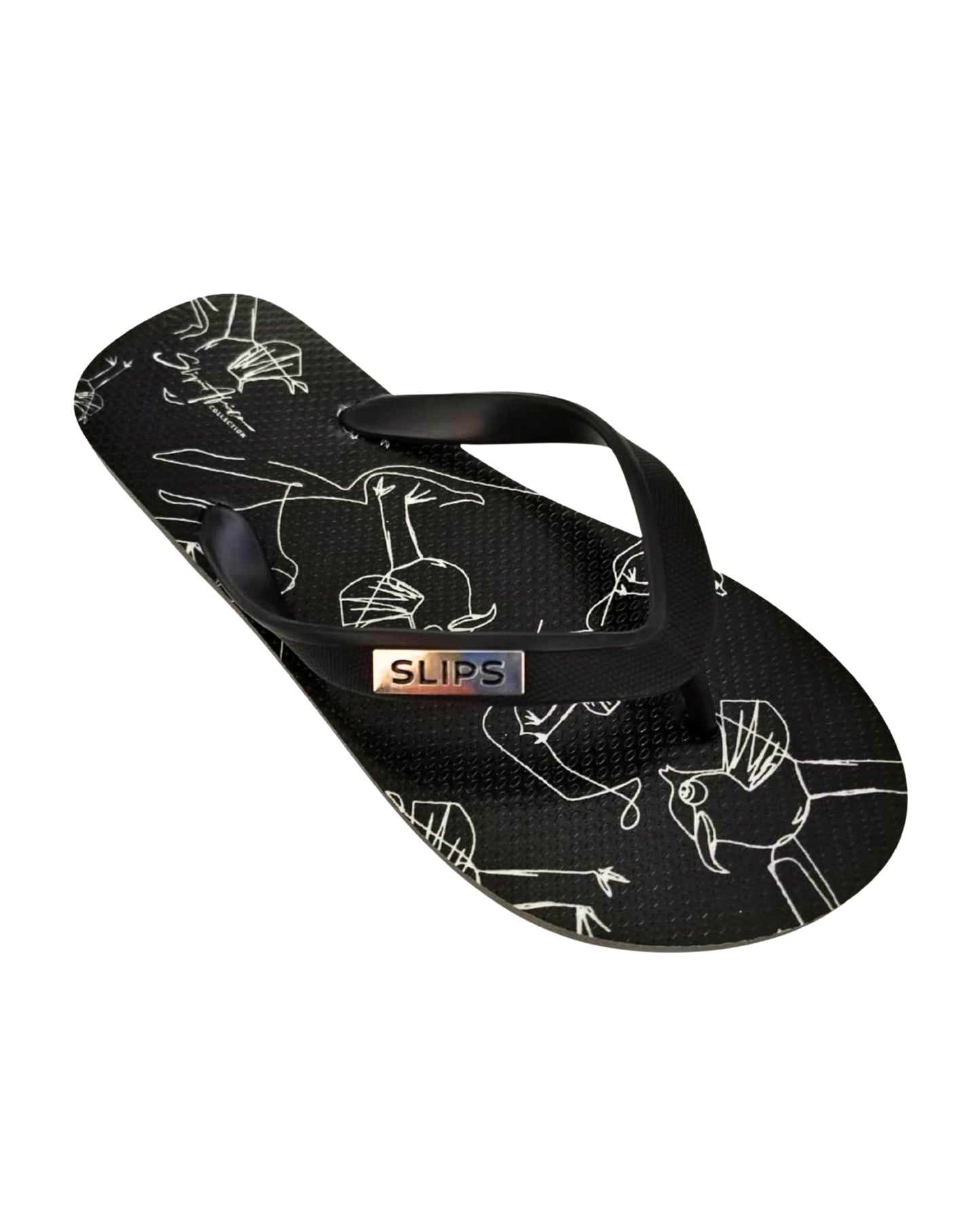 Sharon Flip Flops (Black)