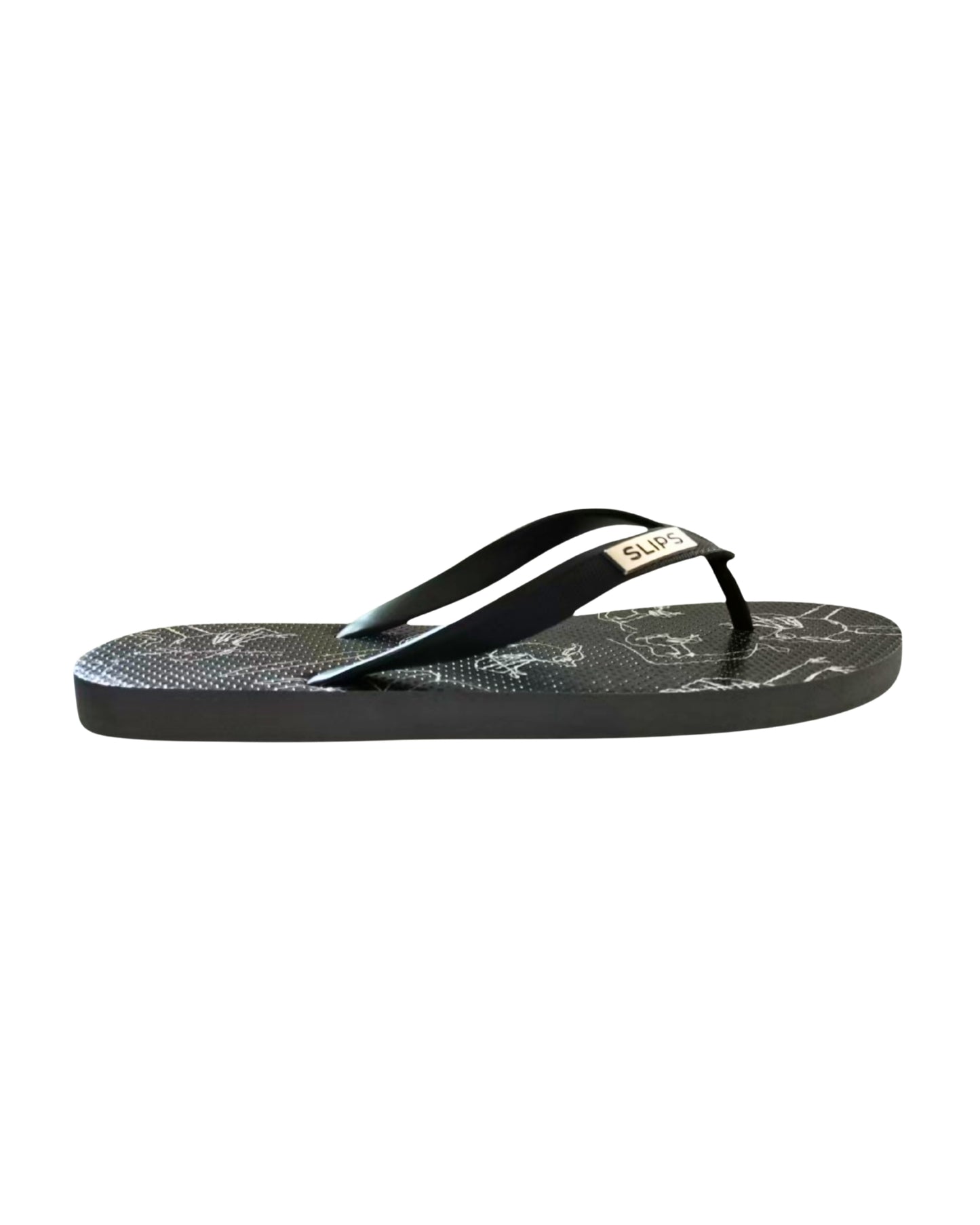 Sharon Flip Flops (Black)